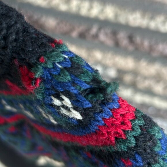 Lauren Ralph Lauren Black Label Fair Isle Wool Sweater Size XL - Picture 3 of 10